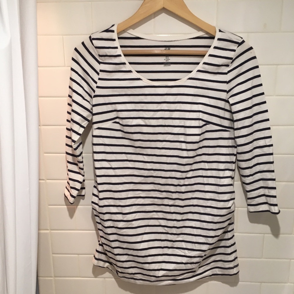 Two maternity tops